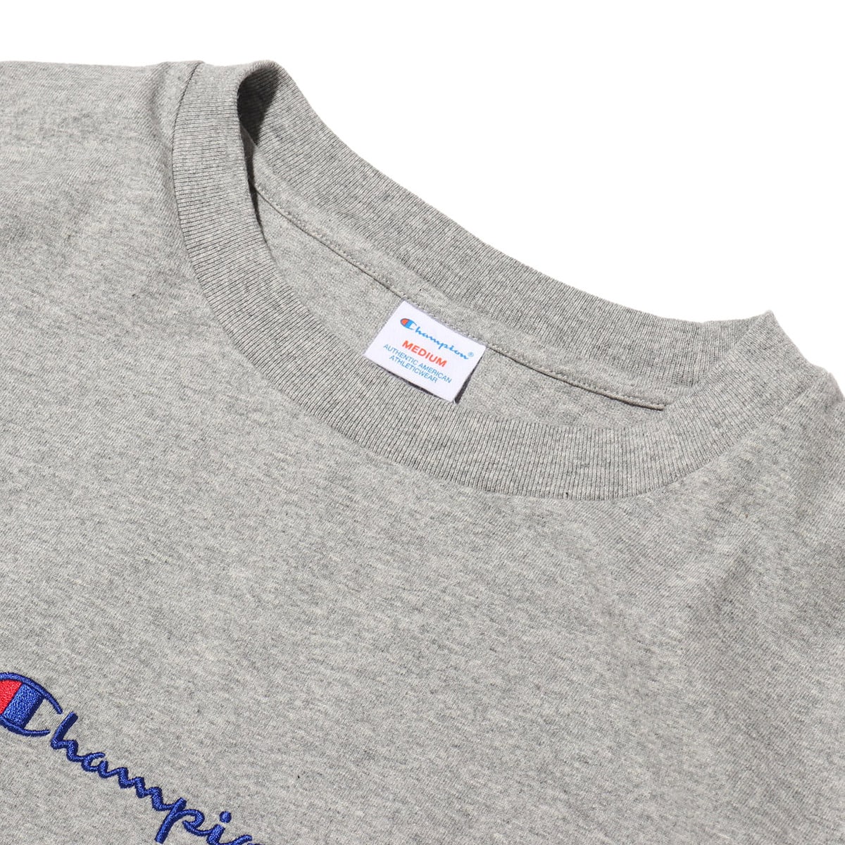 Champion S/S LAYERED T-SHIRT OXFORD GRAYの画像