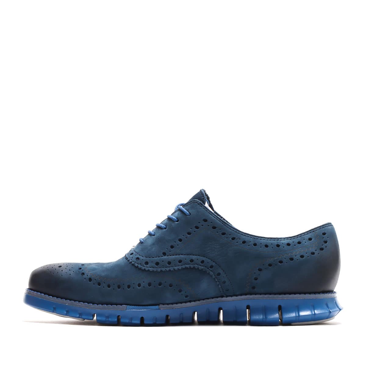 COLE HAAN ZEROGRAND WINGTIP OXFORD MOONLIT OCEAN/BRIGHT COBALT 22SP-I