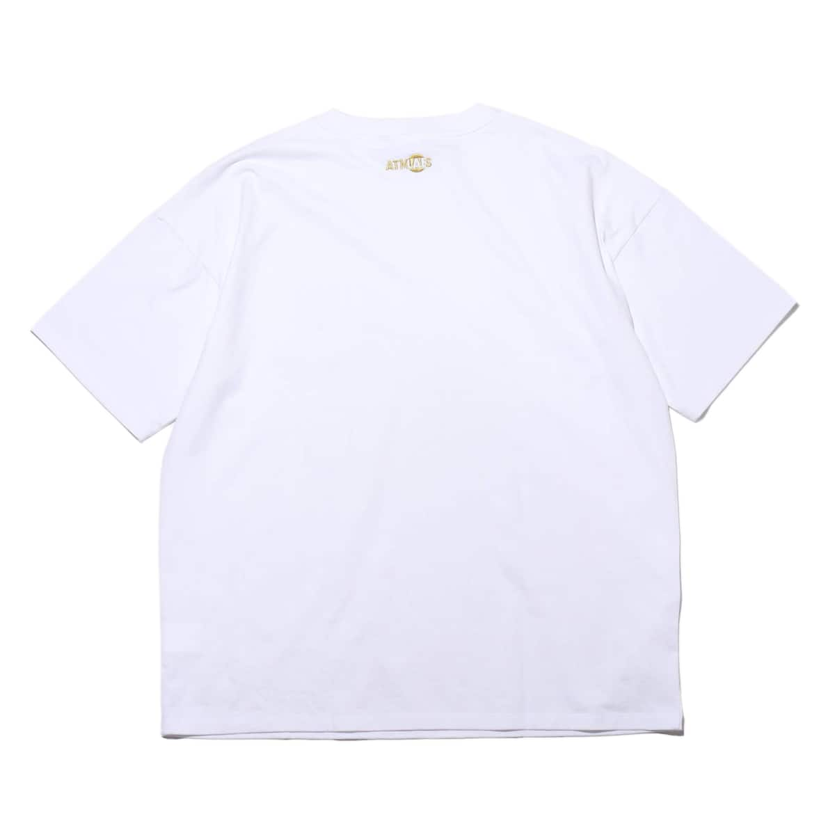 Champion x ATMOS LAB S/S POCKET T-SHIRT ホワイト 20SS-S