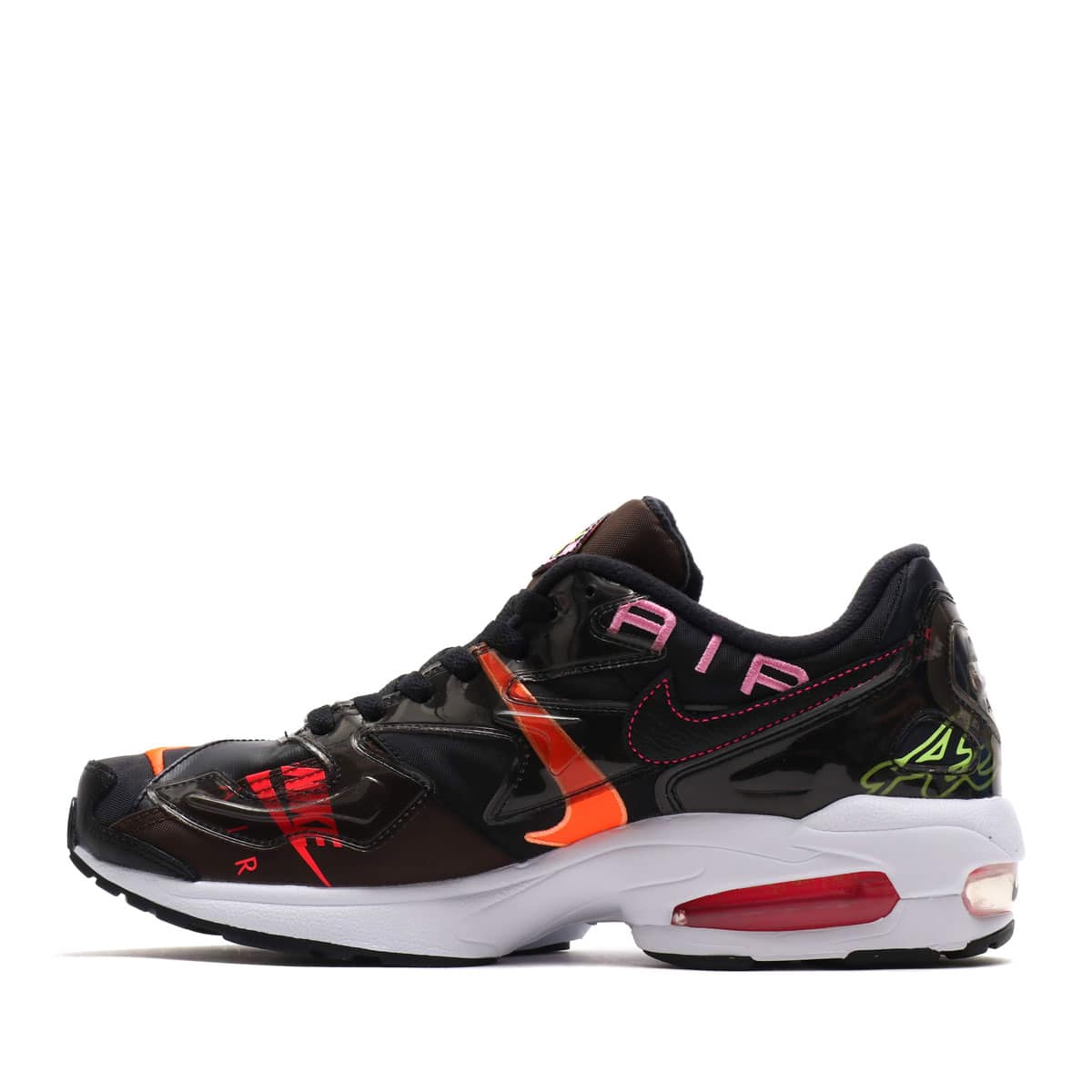 NIKE AIR MAX2 LIGHT QS BLACK/BLACK-RACER PINK 19SU-S