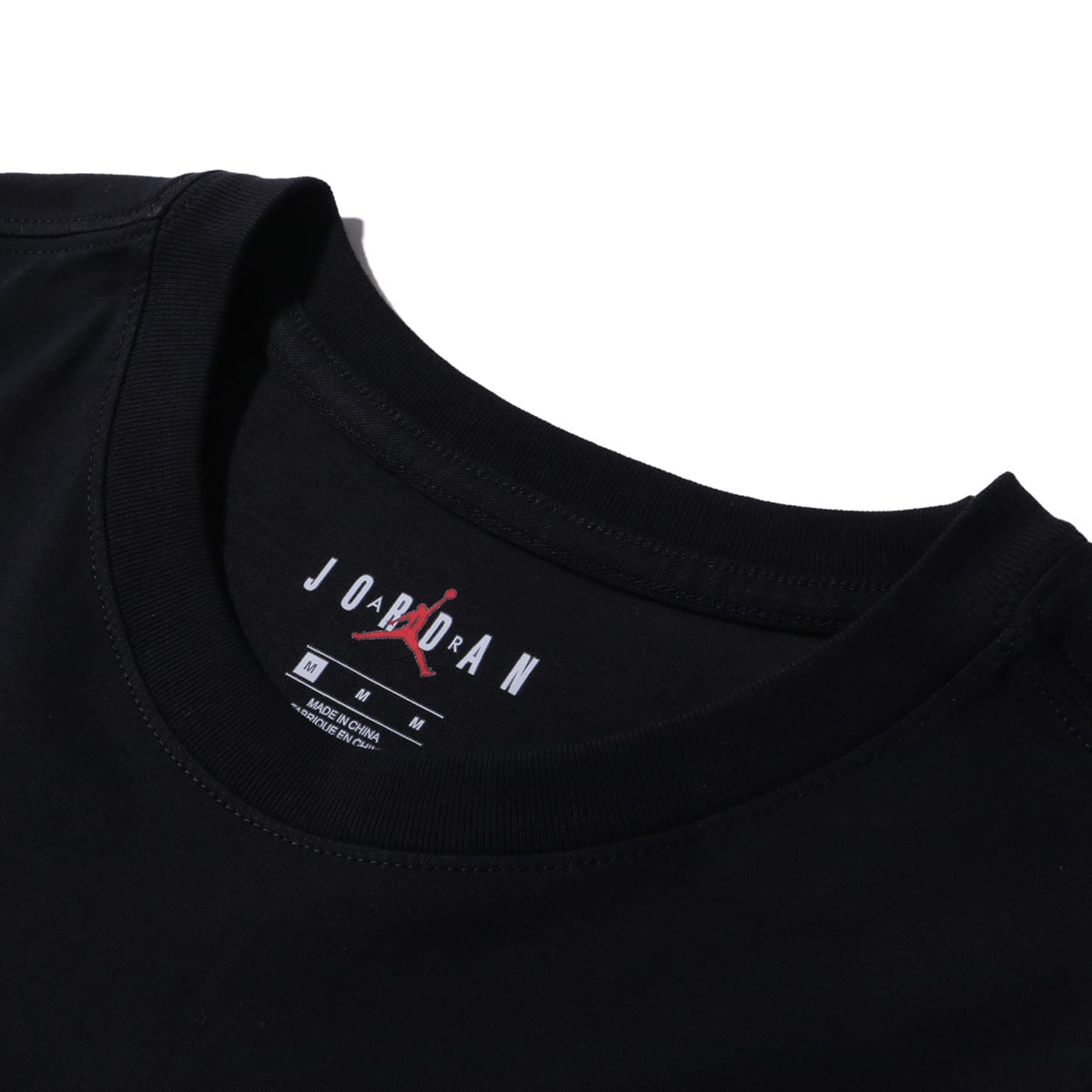 JORDAN BRAND AS M J JUMPMAN SS CREW BLACK/WHITE 24SU-Iの画像