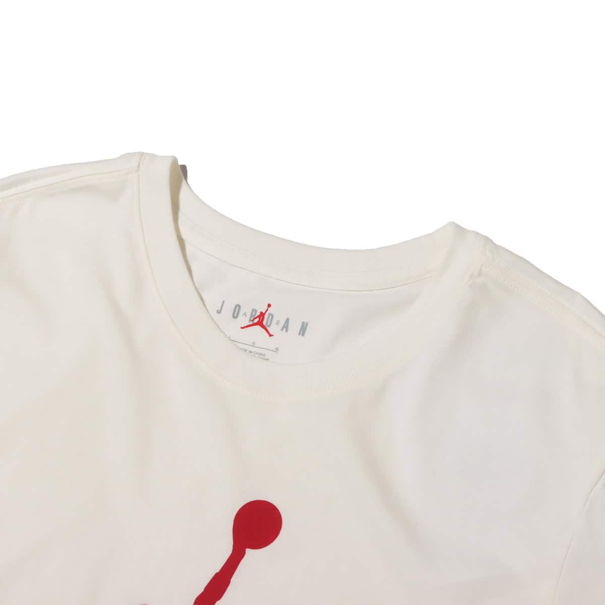 JORDAN BRAND AS M J JUMPMAN SS CREW SAIL/CARDINAL RED 23FA-Iの画像