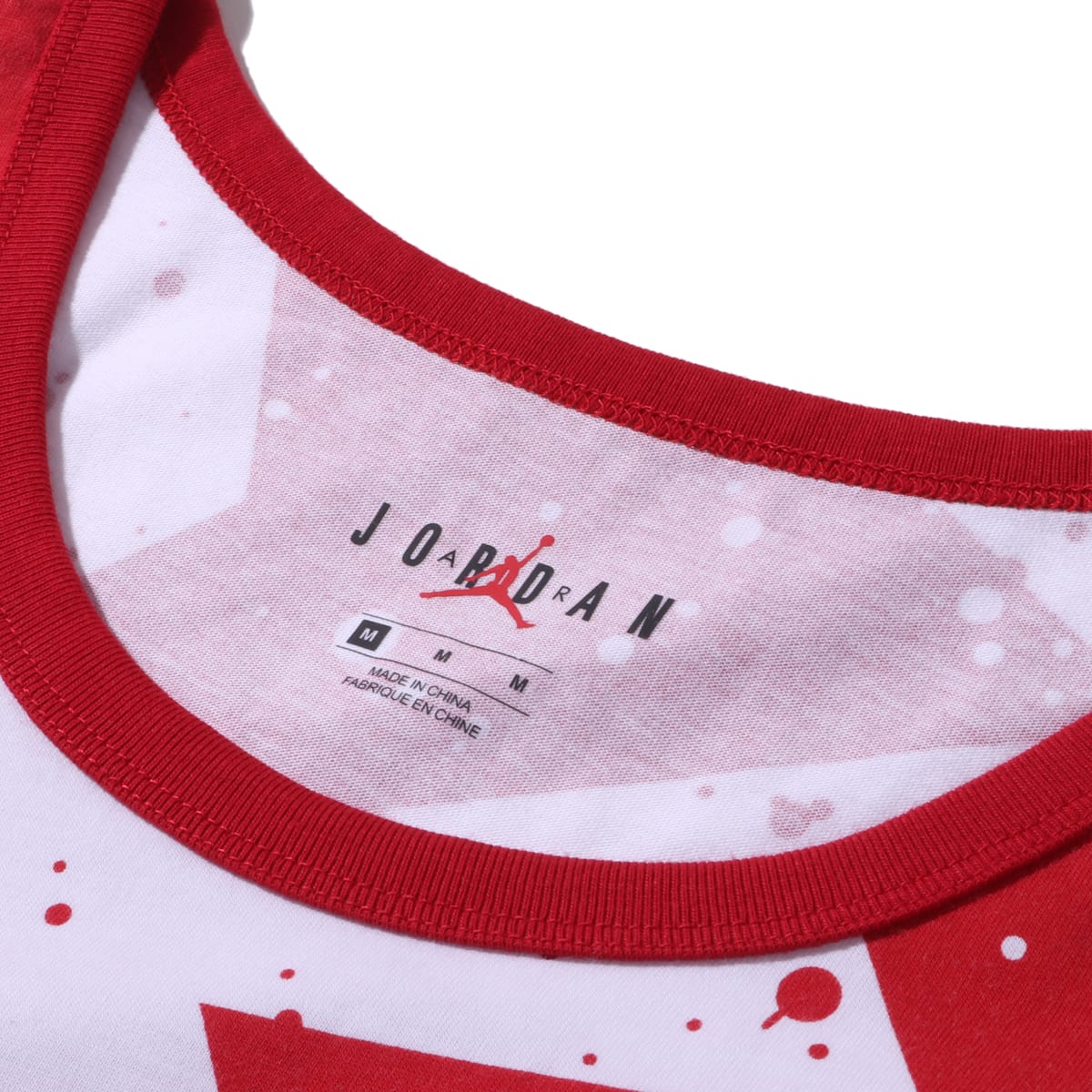 JORDAN BRAND AS M J PRINTED POOLSIDE TANK GYM RED 20SU-Iの画像