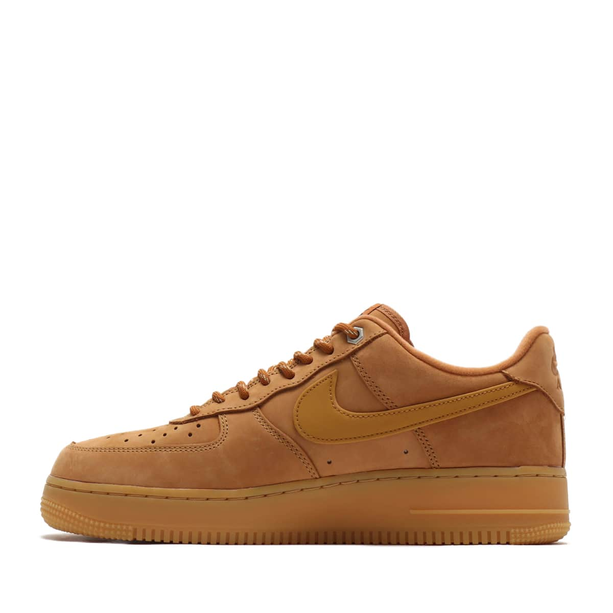 NIKE AIR FORCE 1 '07 WB FLAX/WHEAT-GUM LIGHT BROWN-BLACK