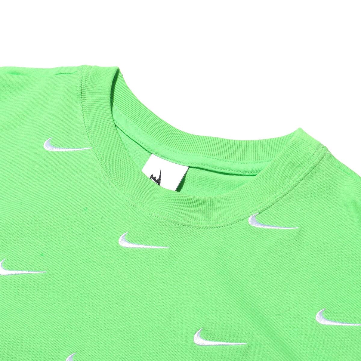 NIKE W NRG SWOOSH LOGO TEE GREEN NEBULA 19HO-Sの画像