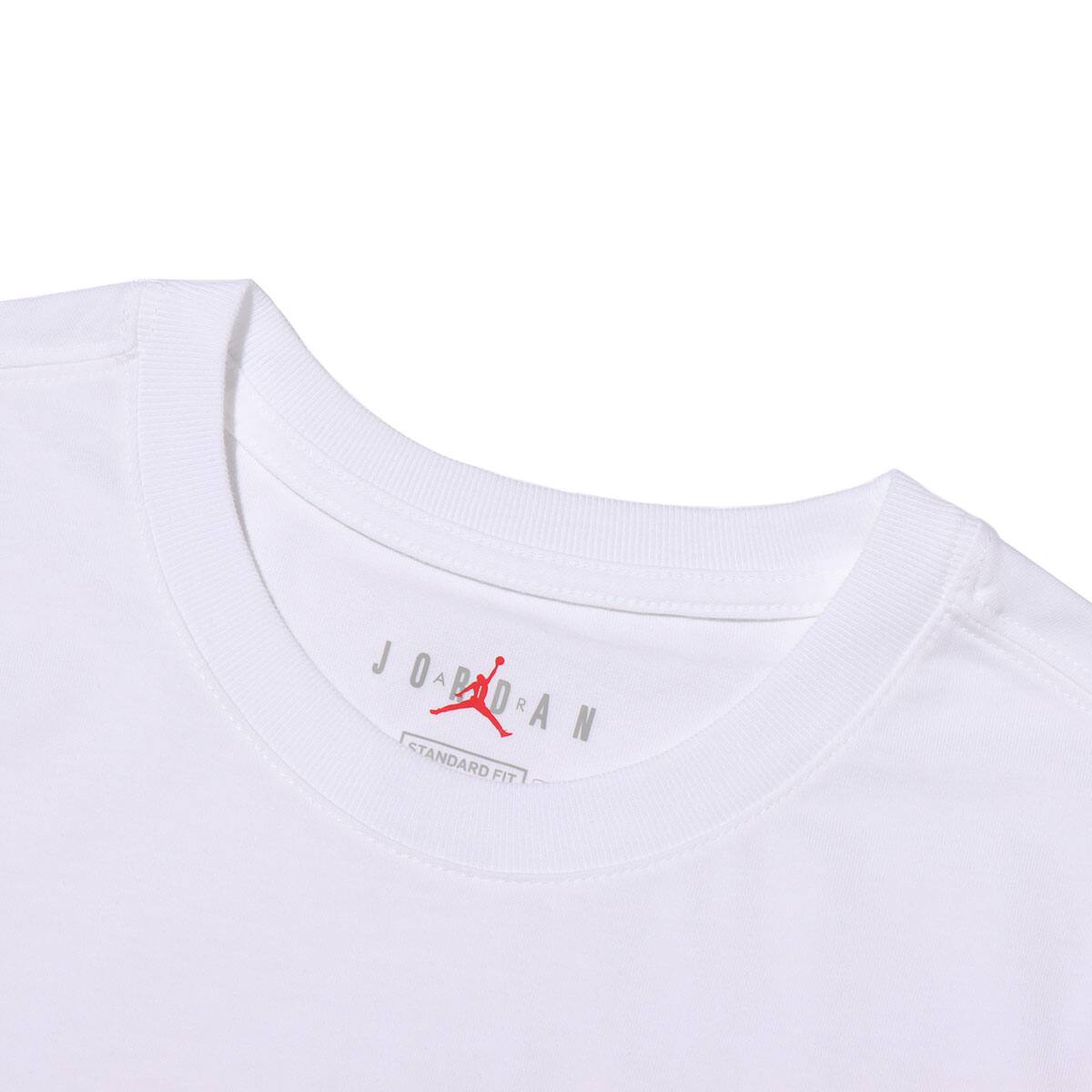 JORDAN BRAND AS M J SS CTN JRDN AIR WRDMRK WHITE/GYM RED/BLACK 21SP-Iの画像