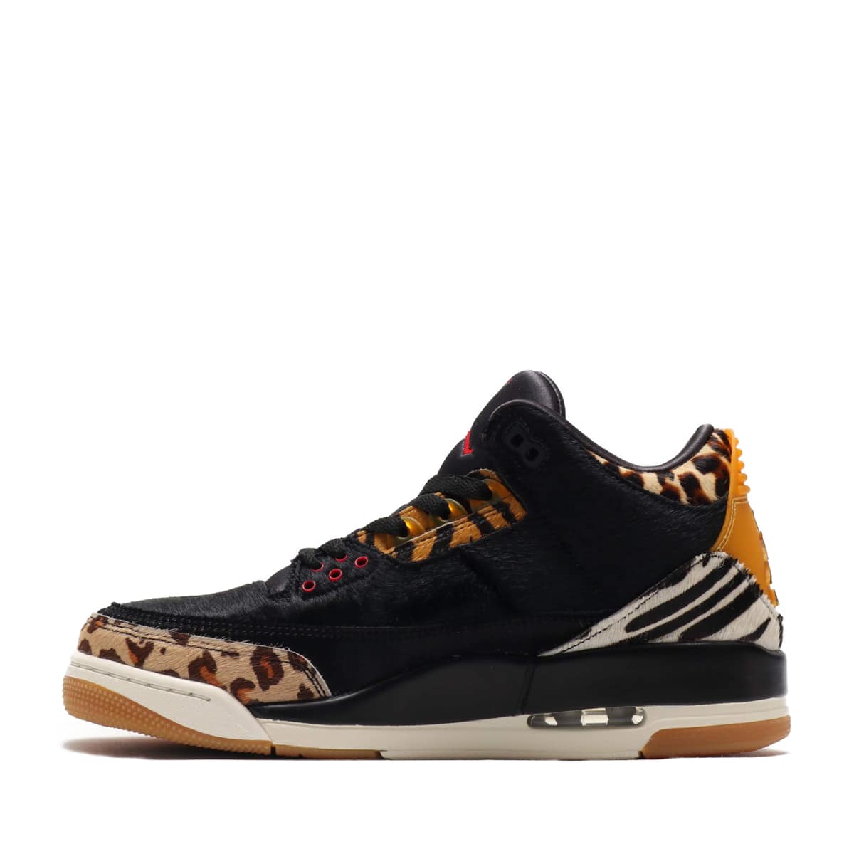 JORDAN BRAND AIR JORDAN 3 RETRO SE BLACK/MULTI-COLOR-DARK MOCHA-ROPE 19HO-Sの画像