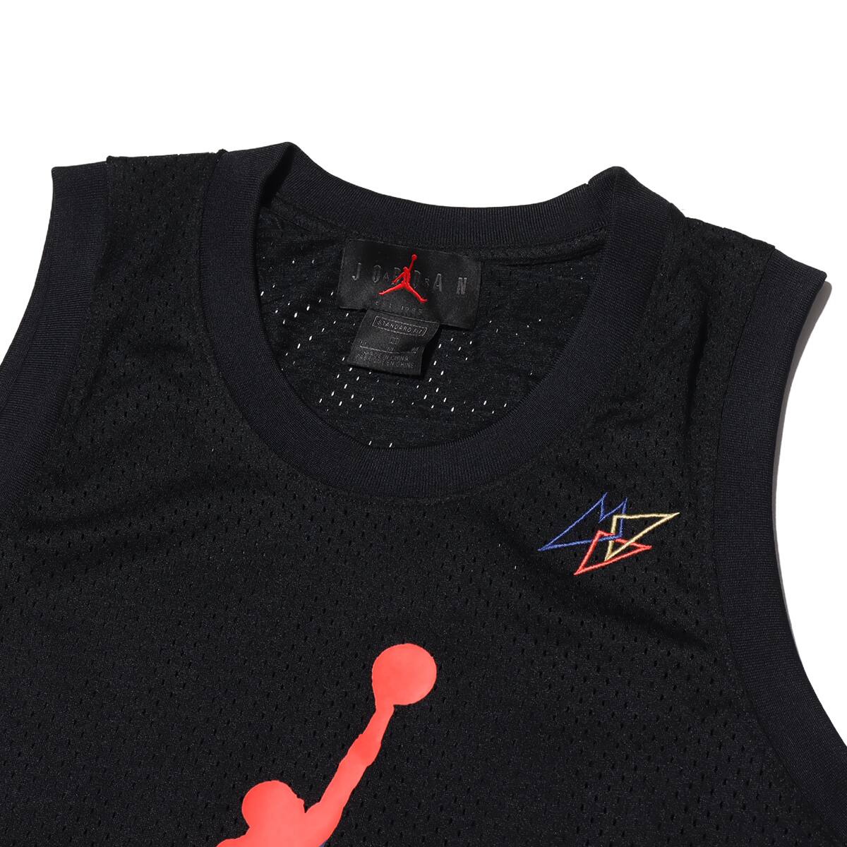 JORDAN BRAND AS M J SPRT DNA HBR JERSEY BLACK 20FA-Iの画像