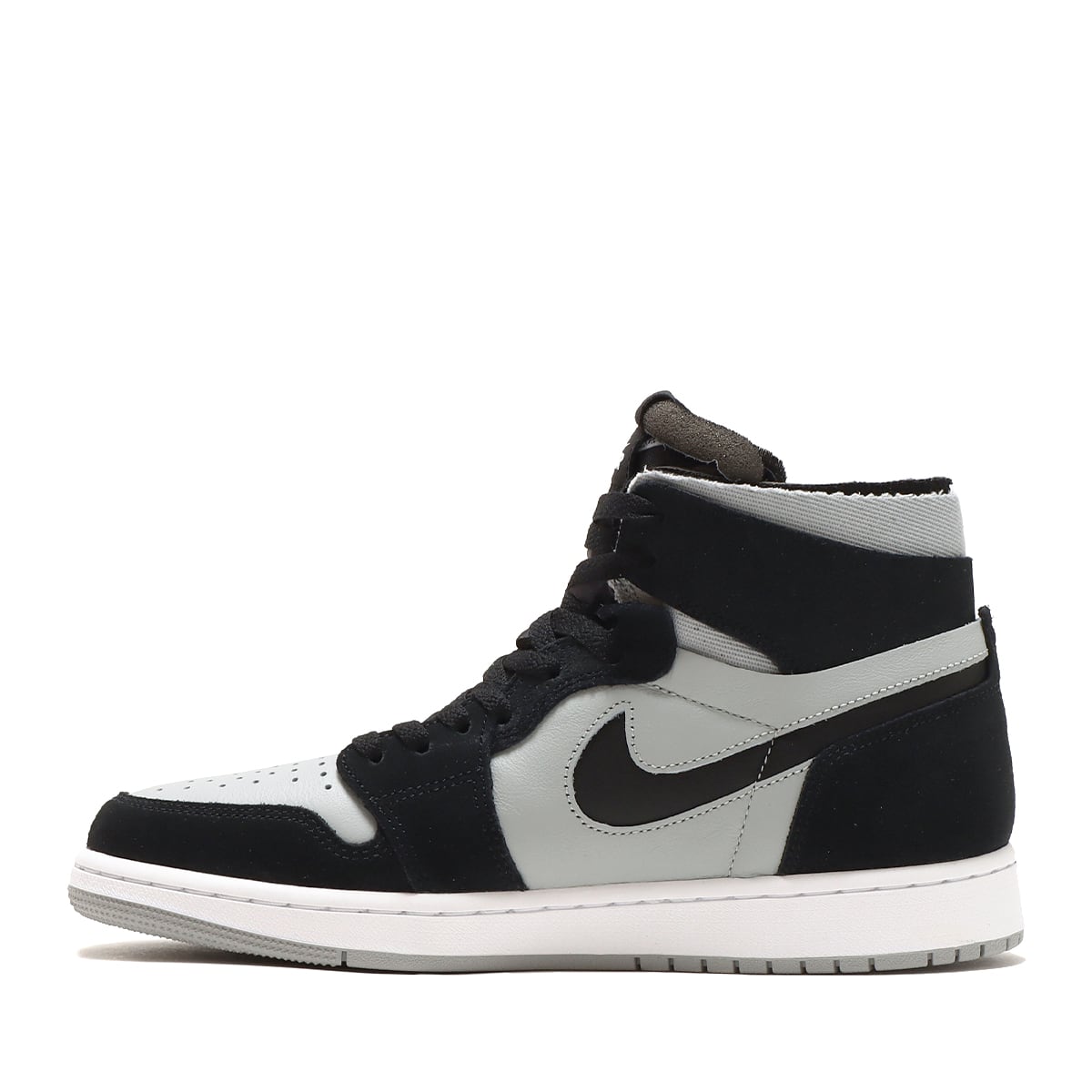 JORDAN BRAND AIR JORDAN 1 ZOOM AIR CMFT BLACK/WHITE-LT SMOKE GREY 22HO-I