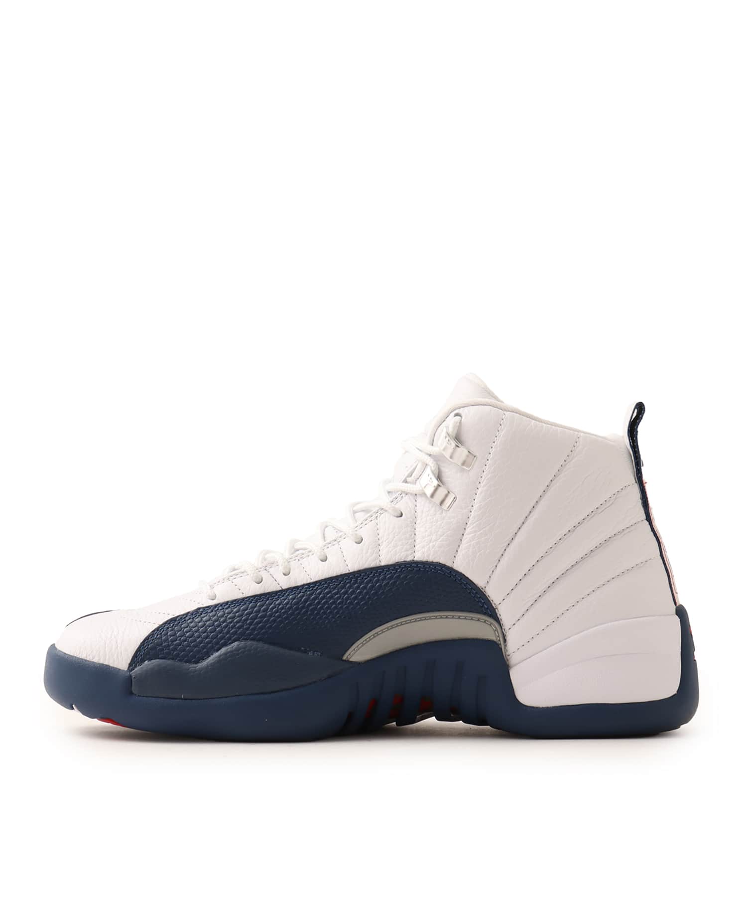 JORDAN BRAND AIR JORDAN 12 RETRO WHITE/FRENCH BLUE-METALLIC SILVERの画像