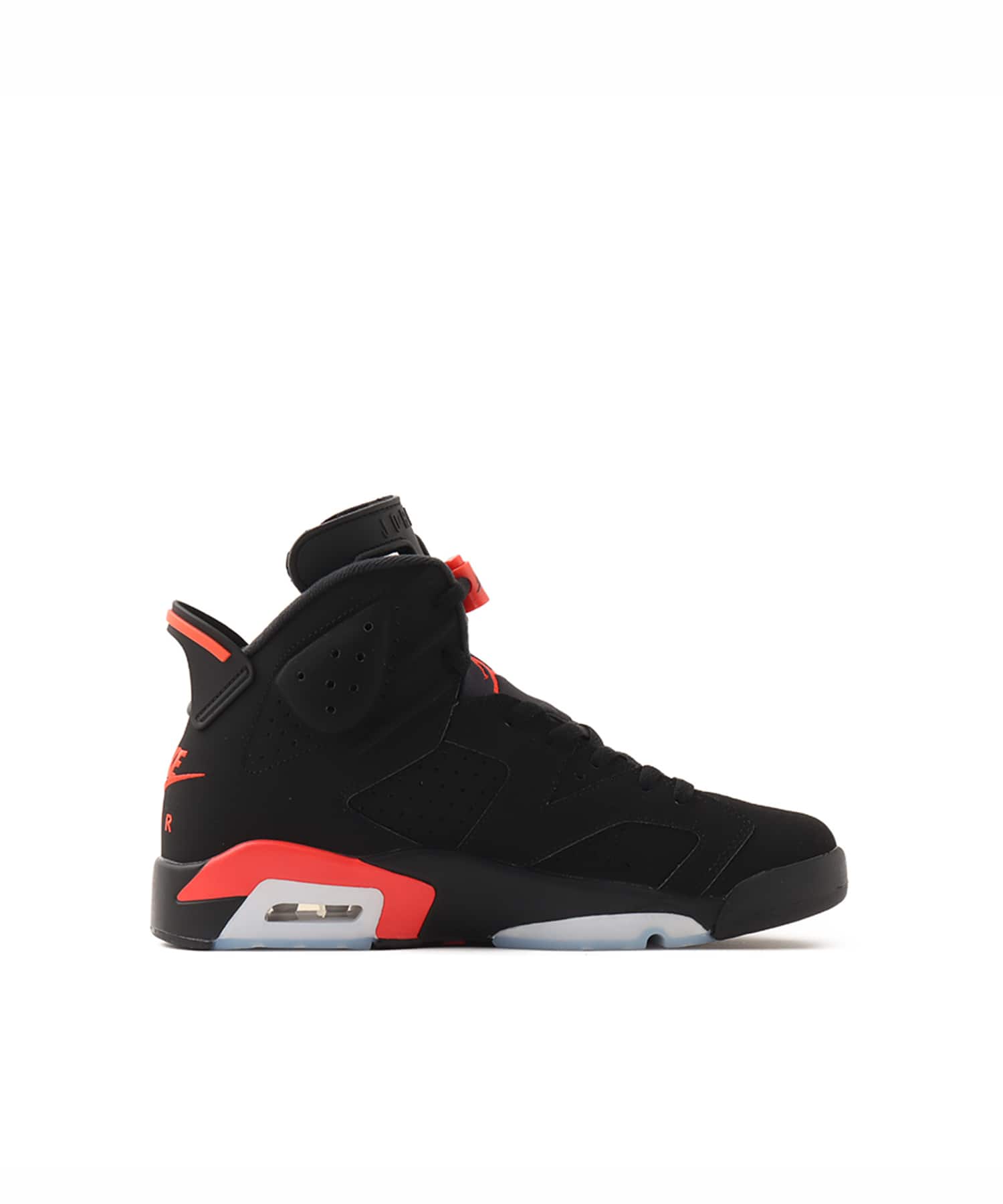 JORDAN BRAND AIR JORDAN 6 RETRO BLACK/LT CRIMSONの画像