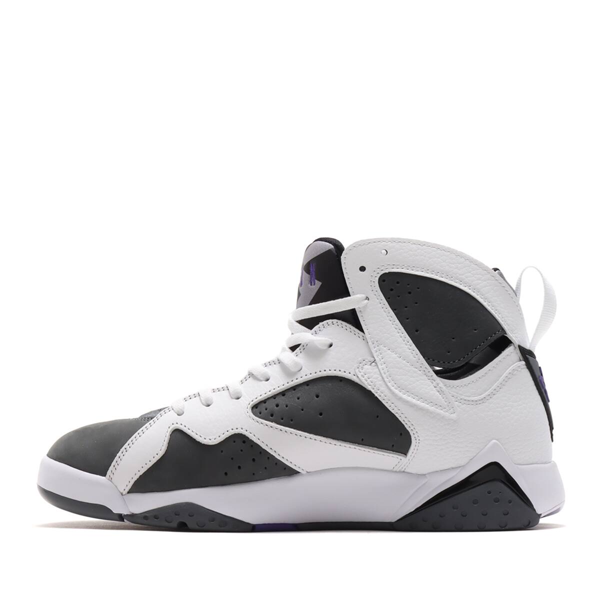 JORDAN BRAND AIR JORDAN 7 RETRO WHITE/VARSITY PURPLE-FLINT GREY 