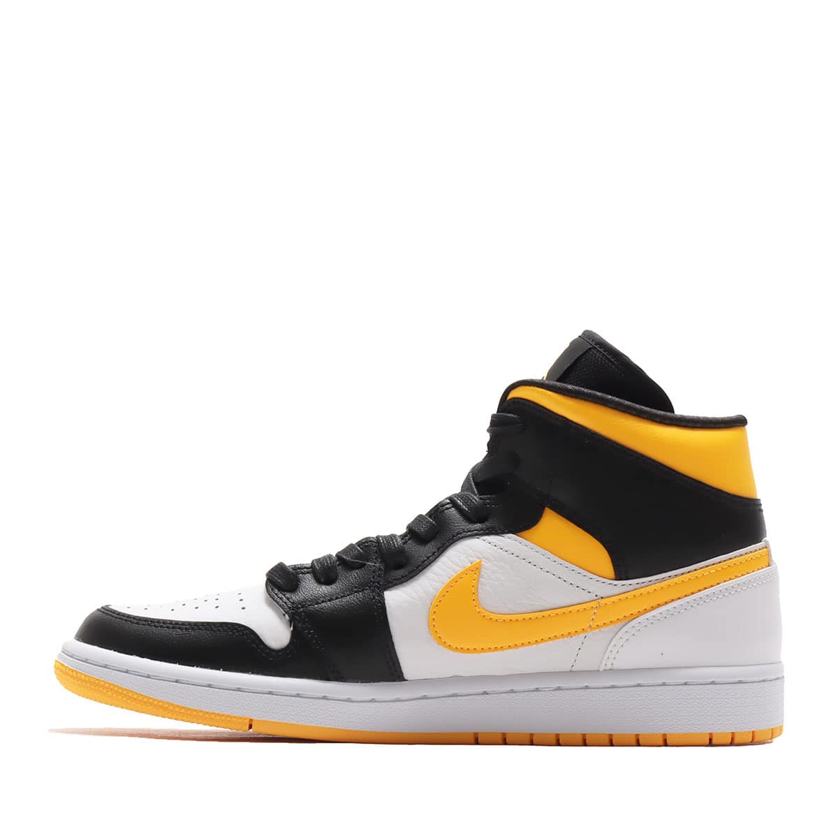 JORDAN BRAND WMNS AIR JORDAN 1 MID SE WHITE/LASER ORANGE-BLACK 20FA-I