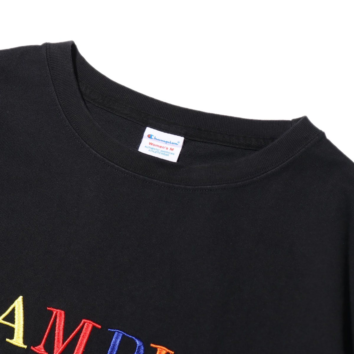 Champion BIG T-SHIRT BLACK 20SS-Iの画像