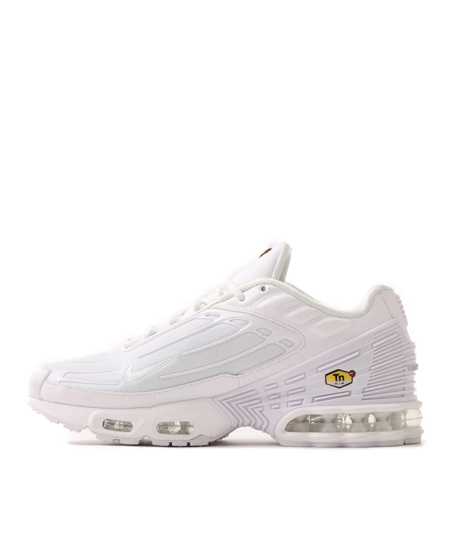 NIKE AIR MAX PLUS III WHITE/WHITE-VAST GREYの画像