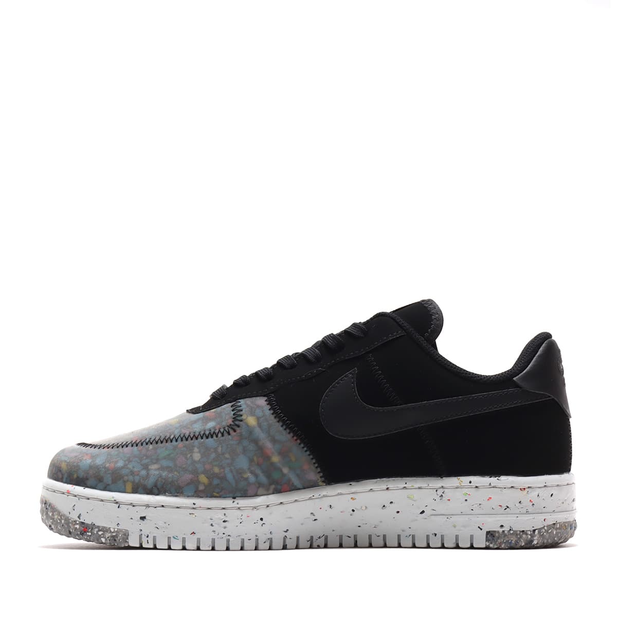 NIKE AIR FORCE 1 CRATER BLACK/BLACK-PHOTON DUST-DK SMOKE GREY 20HO-I