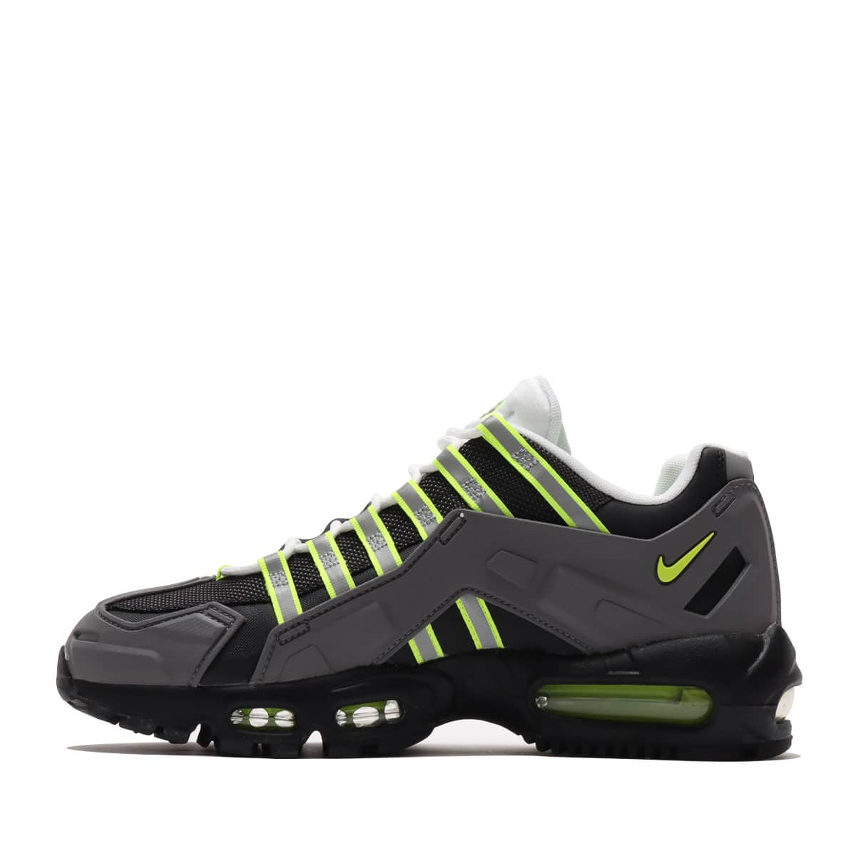 NIKE NDSTRKT AM 95 BLACK/NEON YELLOW-MEDIUM GREY 20HO-S