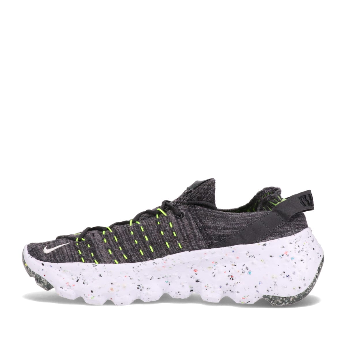 NIKE SPACE HIPPIE 04 BLACK/BLACK-VOLT-WHITE 21SP-I