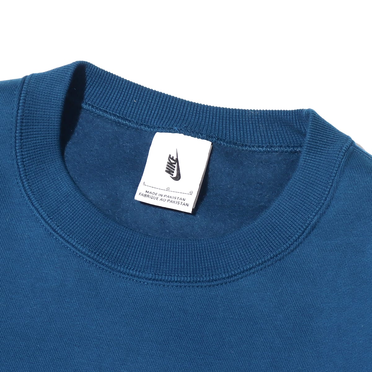 NIKE AS M NK SOLO SWSH HW BB CREW VALERIAN BLUE/WHITE 22HO-Iの画像