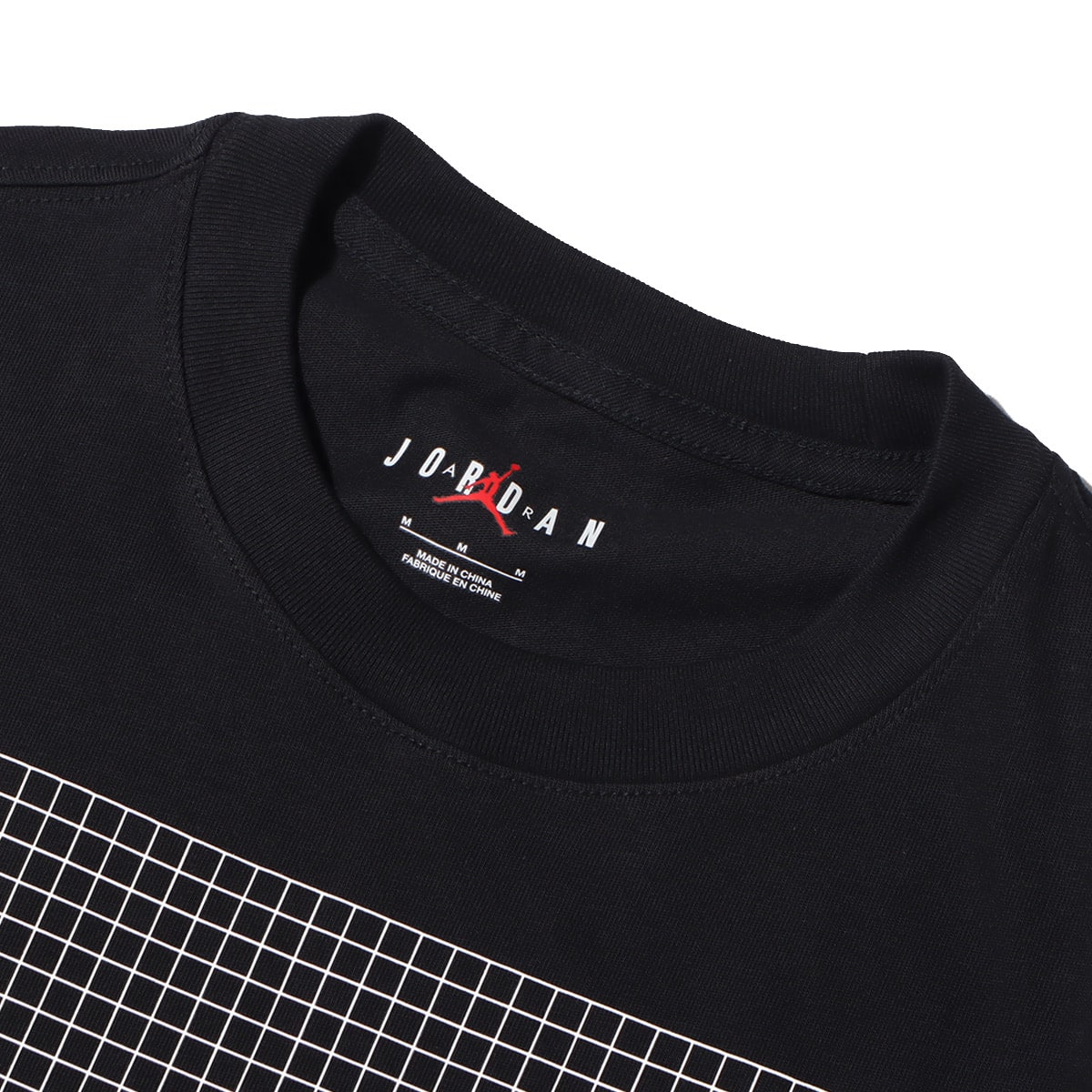 JORDAN BRAND AS M J 23ENG SS CREW BLACK 21FA-Iの画像