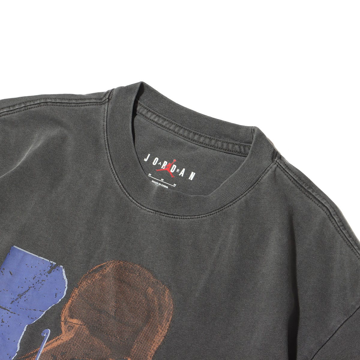 JORDAN BRAND AS M J FLT 85 HRTG WSH SS GFX BLACK 21FA-Iの画像