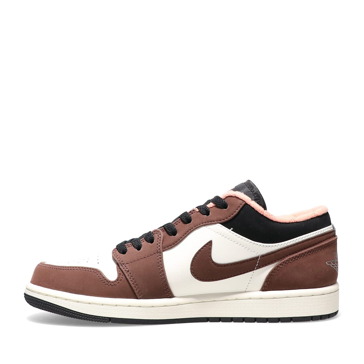 JORDAN BRAND AIR JORDAN 1 LOW SE LT CHOCOLATE/CRIMSON BLISS-BLACK-SAIL 21HO-Iの画像