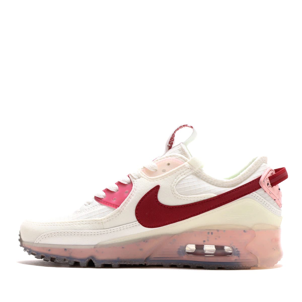 NIKE W AIR MAX TERRASCAPE 90 SUMMIT WHITE/POMEGRANATE-PINK GLAZE 