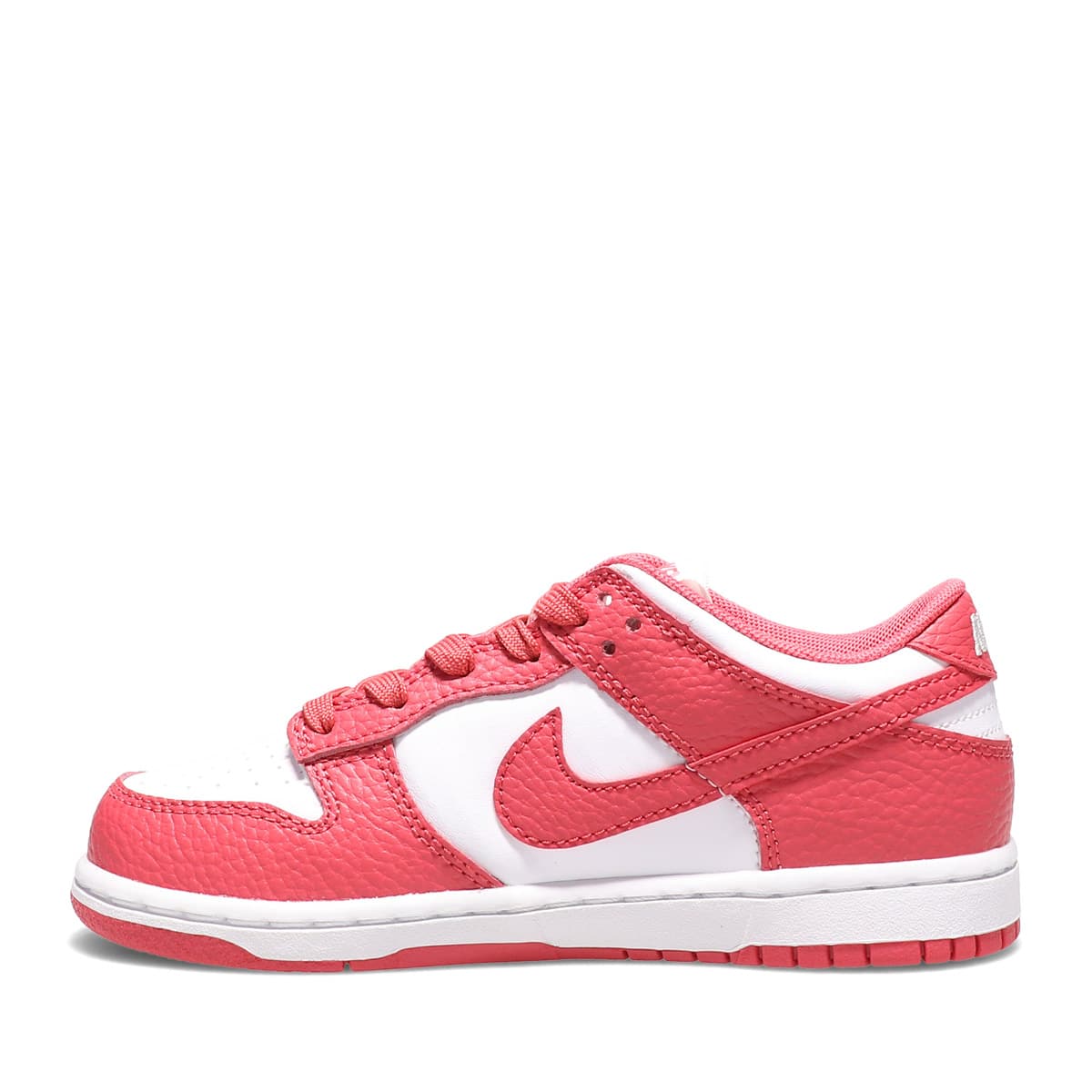NIKE DUNK LOW (PS) WHITE/ARCHAEO PINK 21HO-I