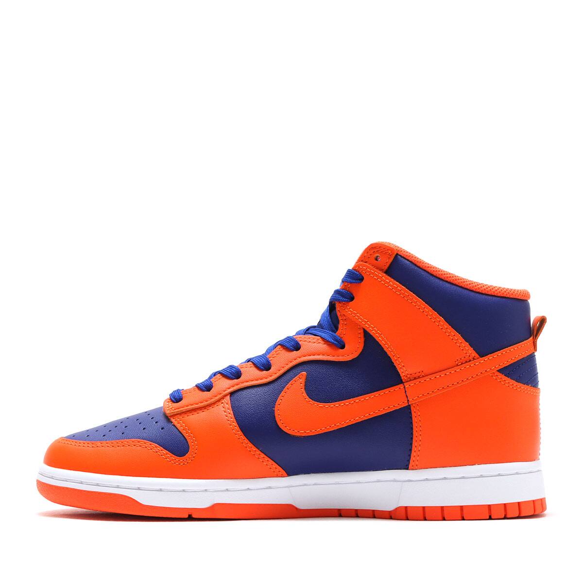 NIKE DUNK HI RETRO ORANGE/ORANGE-DEEP ROYAL BLUE-WHITE 22SU-I