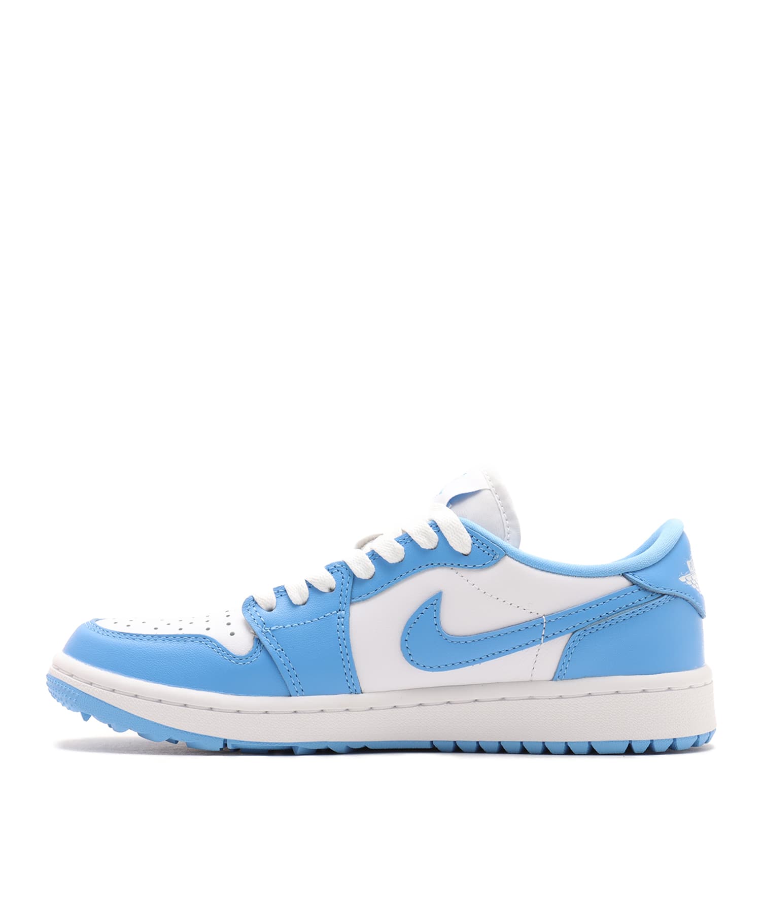 JORDAN BRAND AIR JORDAN 1 LOW G WHITE/UNIVERSITY BLUE JORDAN BRAND AIR JORDAN 1 LOW G WHITE/UNIVERSITY BLUE