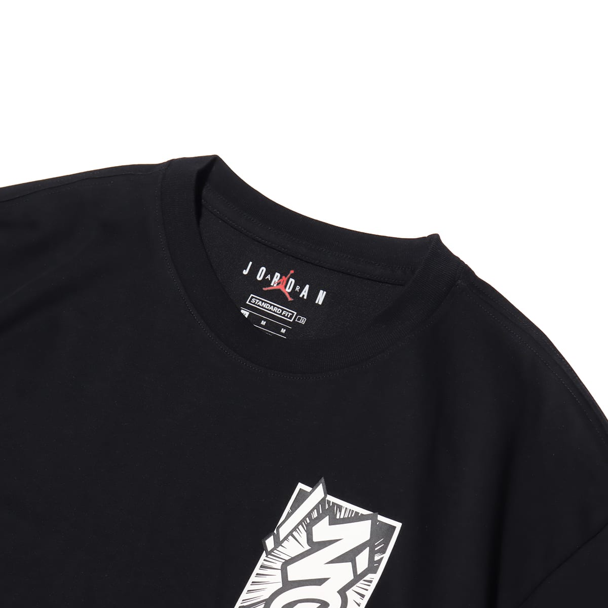 JORDAN BRAND AS M J ZION DF SS TEE BLACK/WHITE 21SU-I