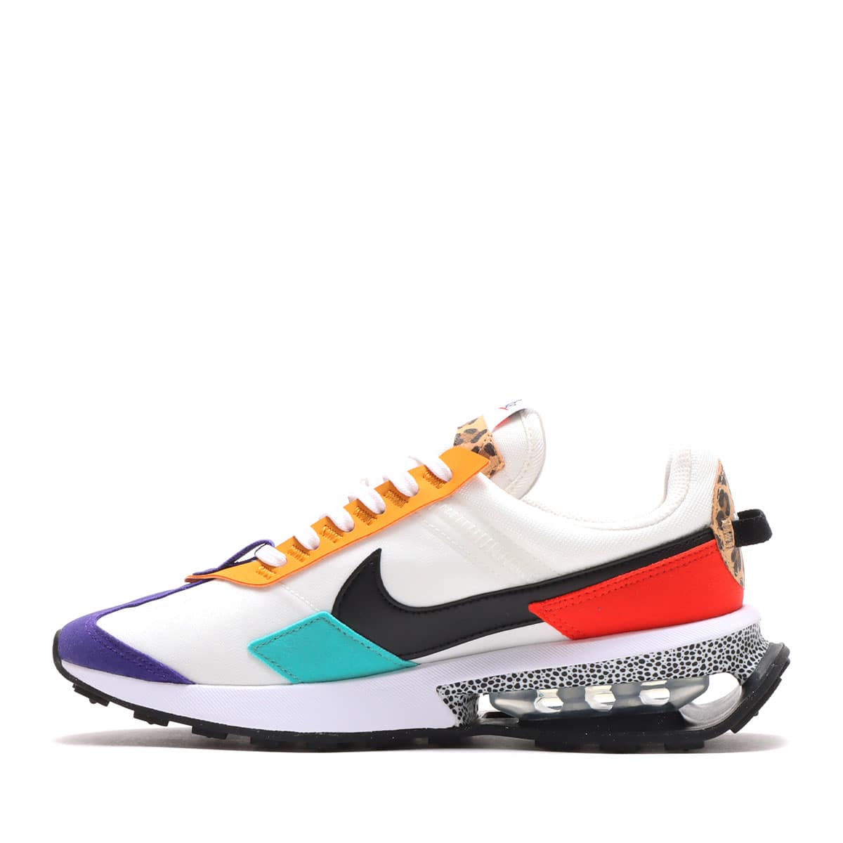 NIKE W AIR MAX PRE-DAY SE SUMMIT WHITE/BLACK-HABANERO RED 22SP-I