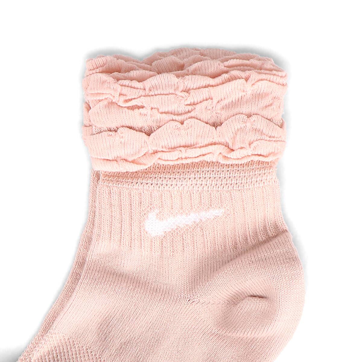 NIKE U NK EVERYDAY ANKLE 1PK - 144 PINK OXFORD/WHITE 21SP-Iの画像