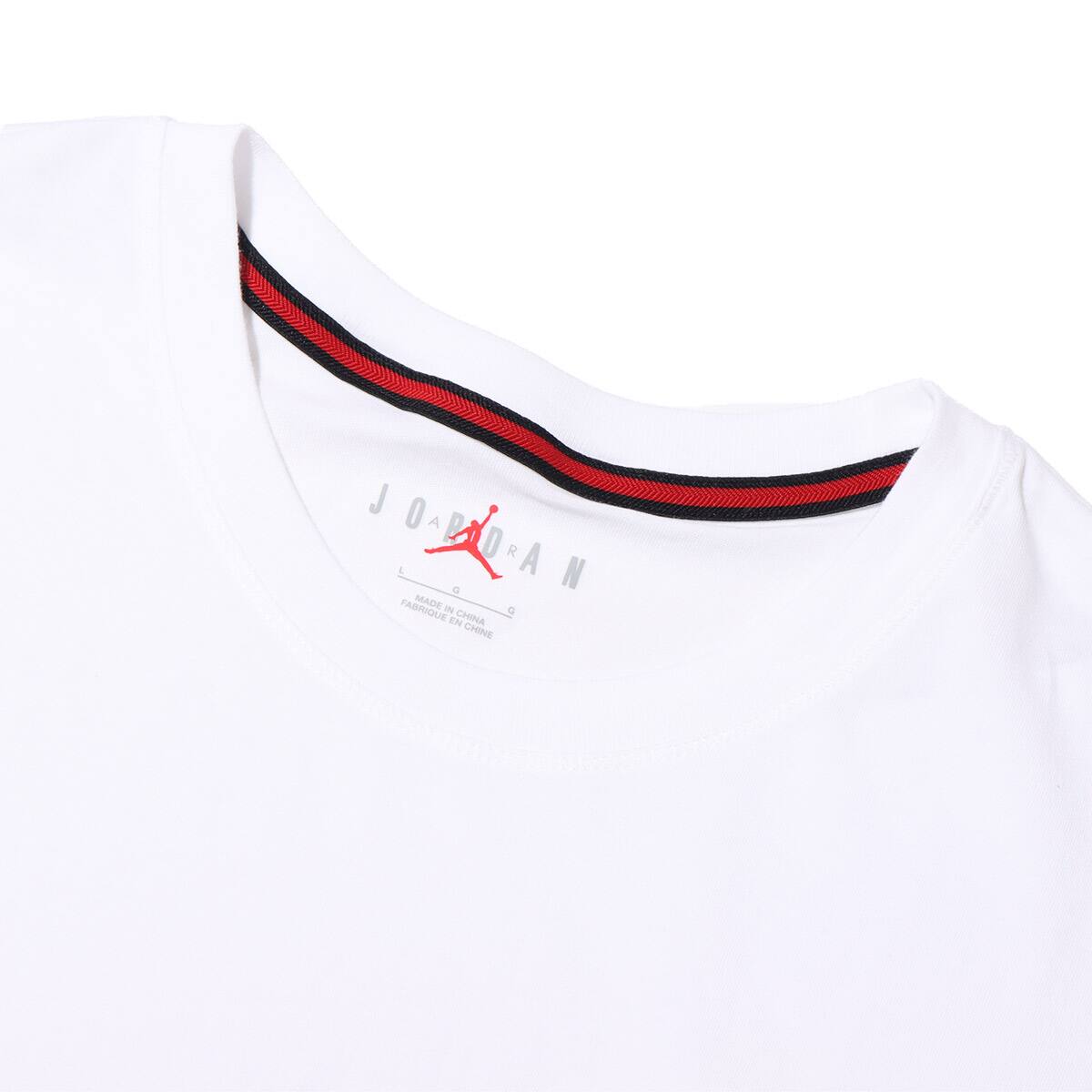 JORDAN BRAND AS M J DF SPRT SS TOP WHITE/BLACK 22SU-Iの画像