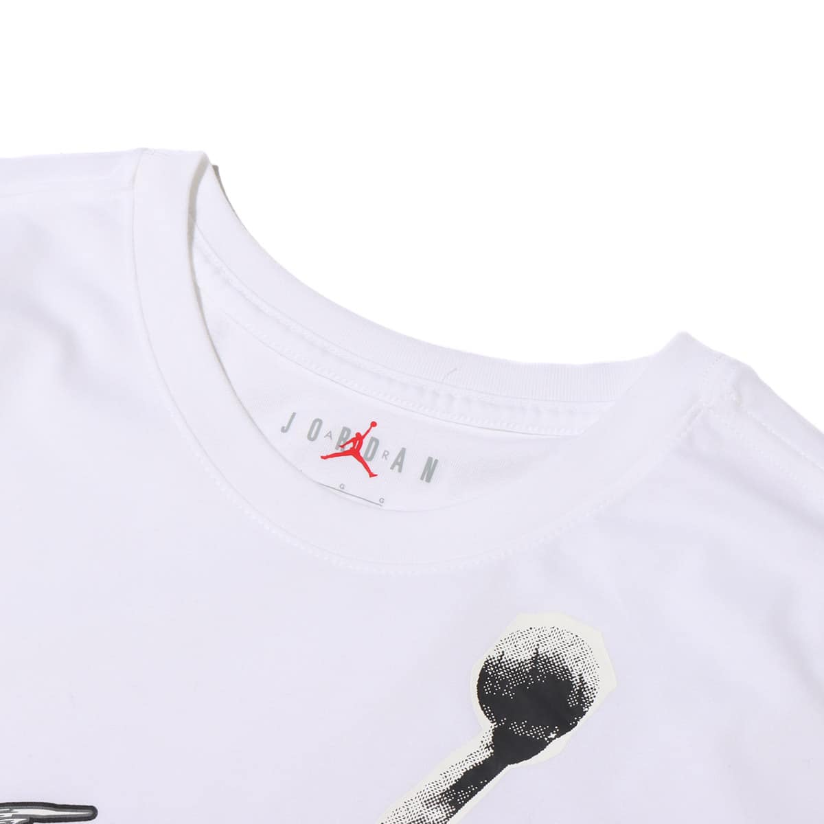 JORDAN BRAND AS M J AIR DF GFX SS CREW WHITE/BLACK 22SP-Iの画像