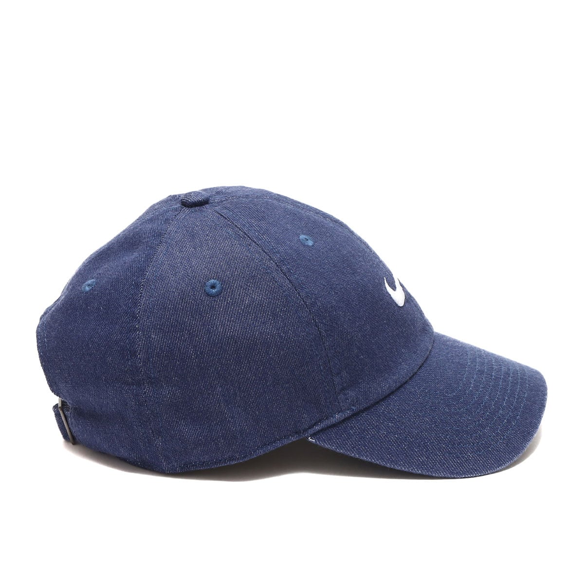 NIKE U NSW H86 SWOOSH DENIM CAP MIDNIGHT NAVY/WHITE 23SU-Iの画像