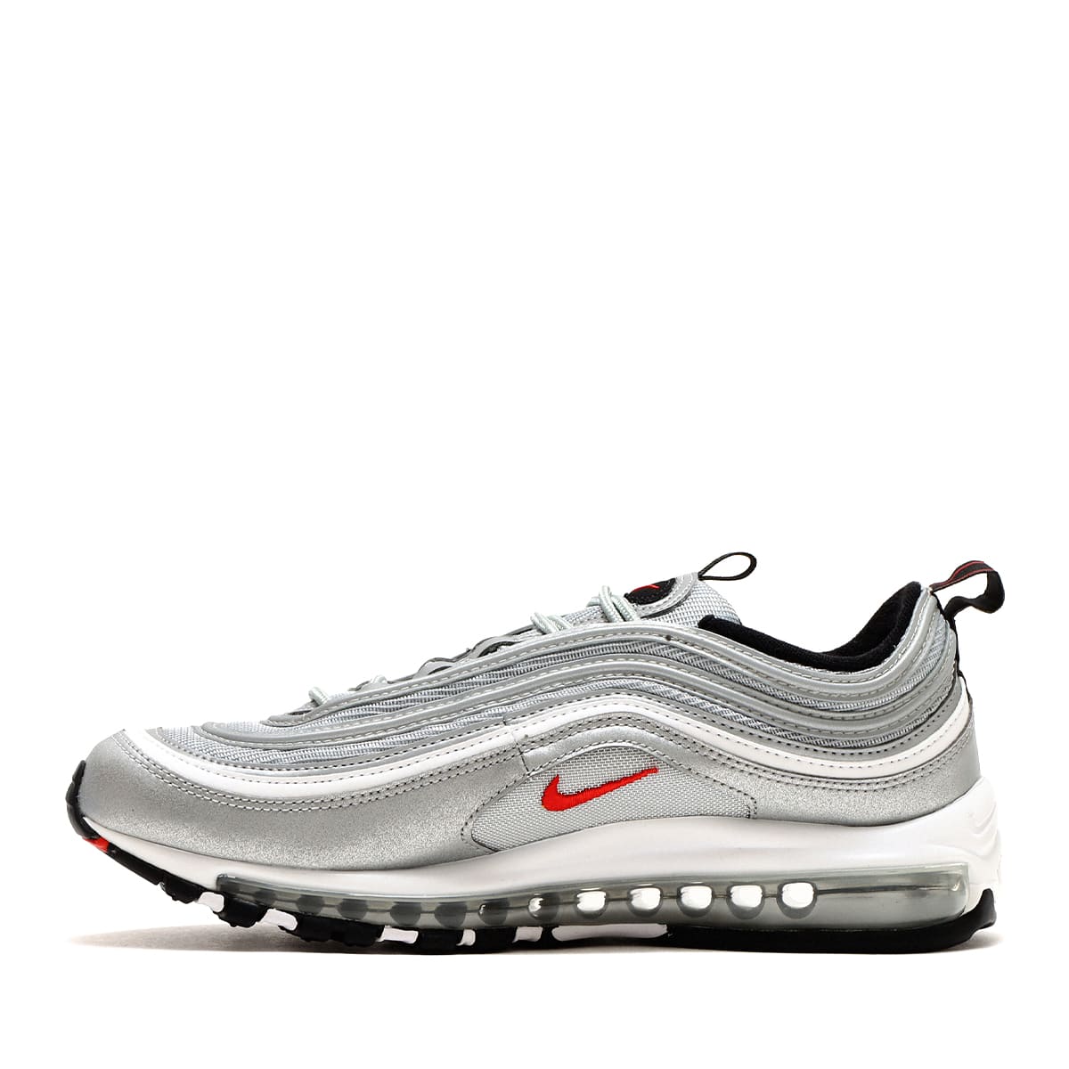 NIKE AIR MAX 97 OG METALLIC SILVER/UNIVERSITY RED-BLACK 22HO-I NIKE AIR MAX 97 OG METALLIC SILVER/UNIVERSITY RED-BLACK 22HO-I