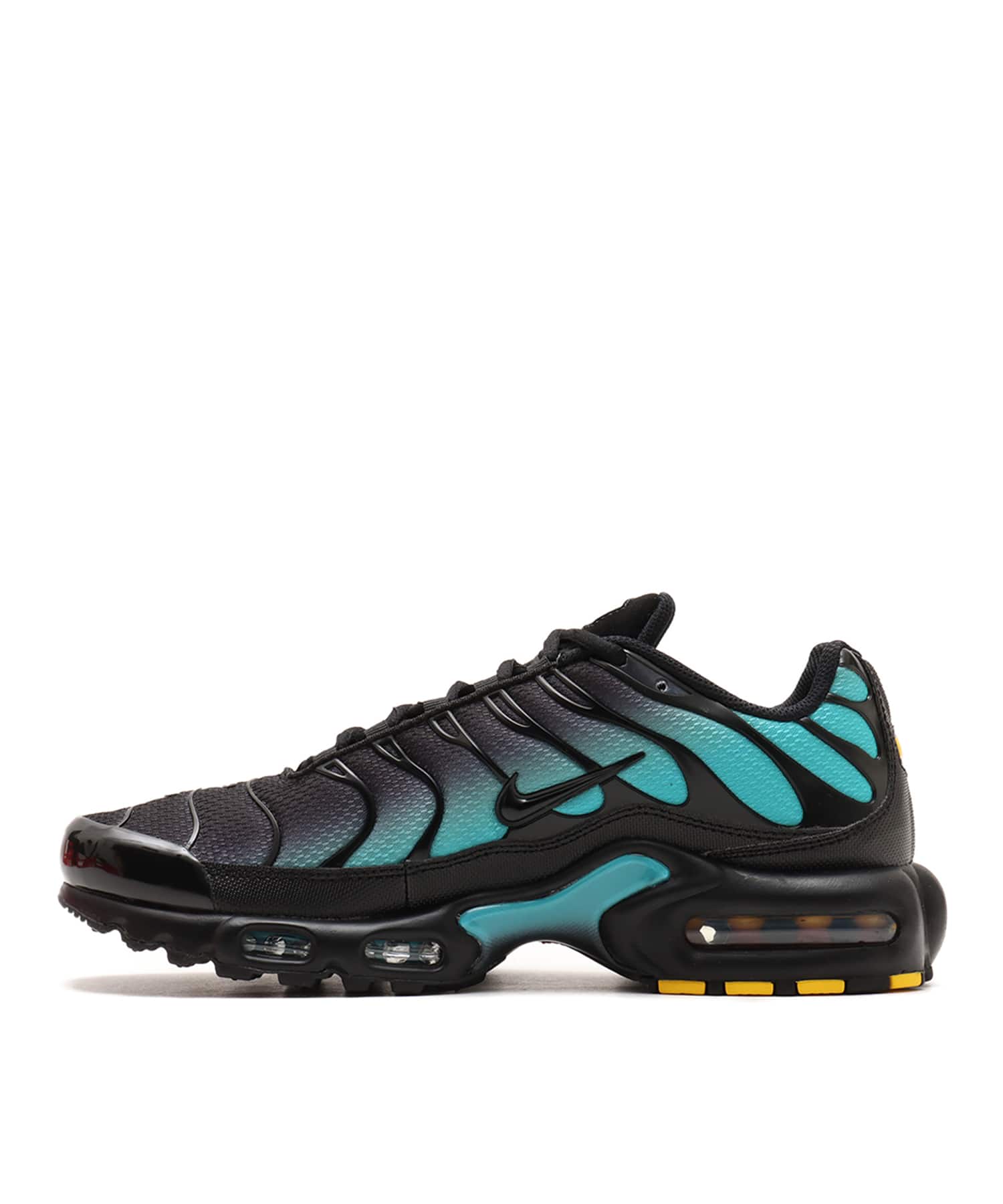 NIKE AIR MAX PLUS BLACK/BLACK-DUSTY CACTUSの画像