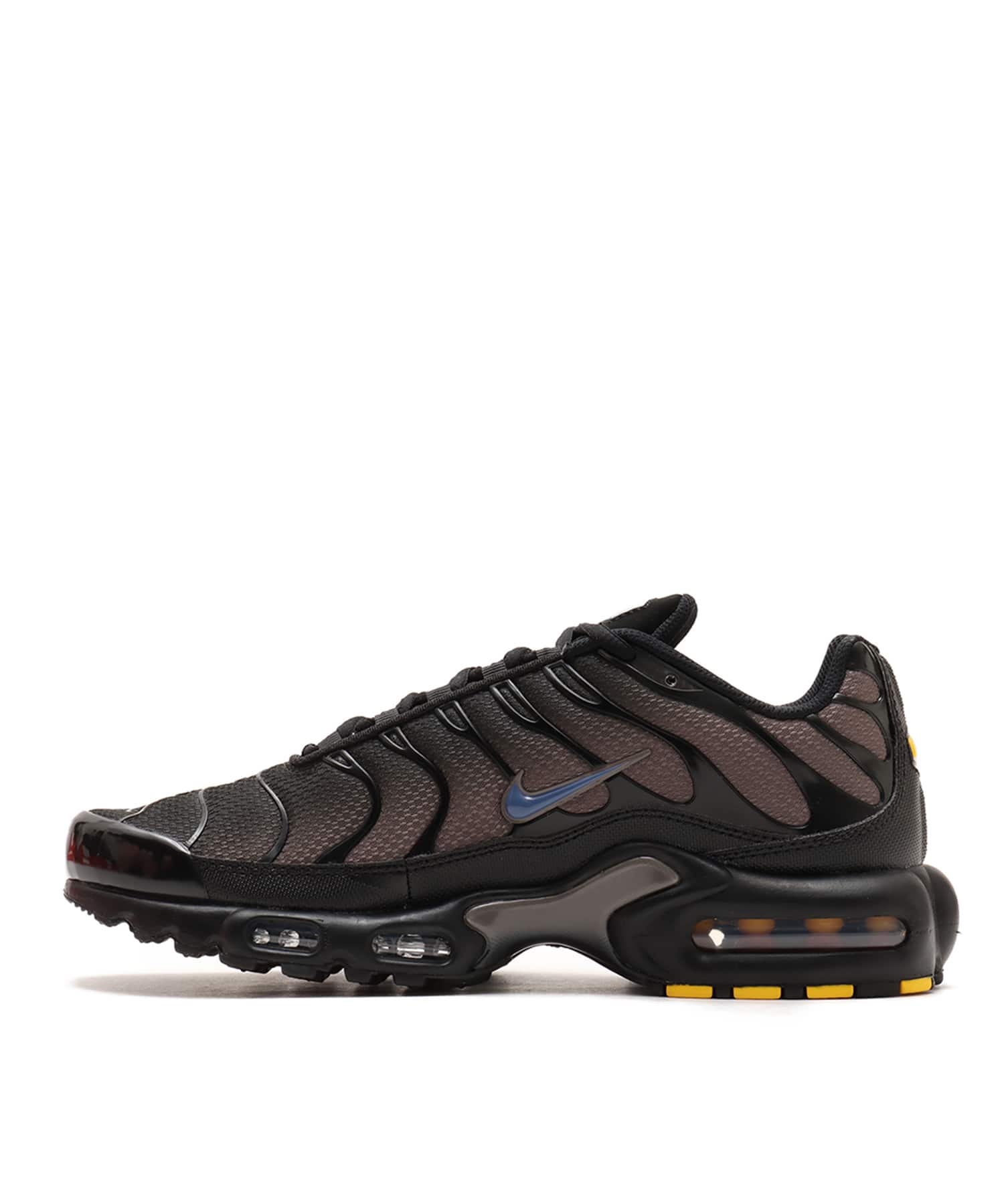 NIKE AIR MAX PLUS BLACK/DIFFUSED BLUE-CAVE STONEの画像