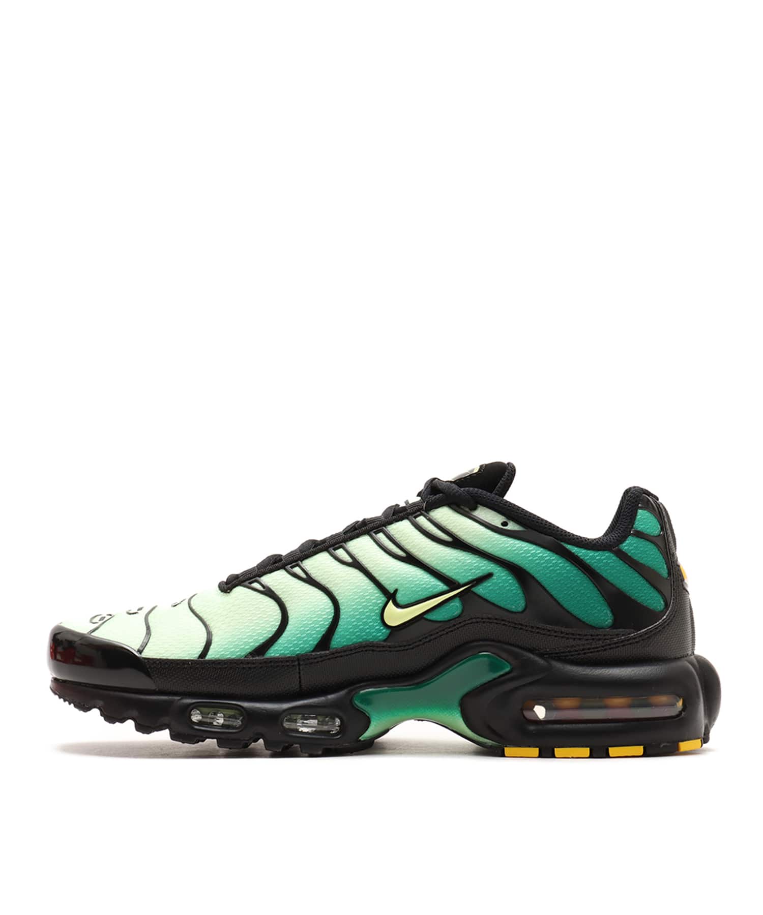 NIKE AIR MAX PLUS VAPOR GREEN/LT LEMON TWIST-MALACHITEの画像