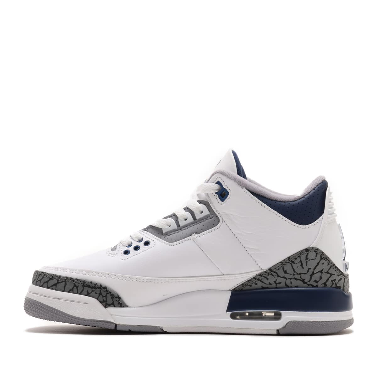 Retro 3 blue and on sale black