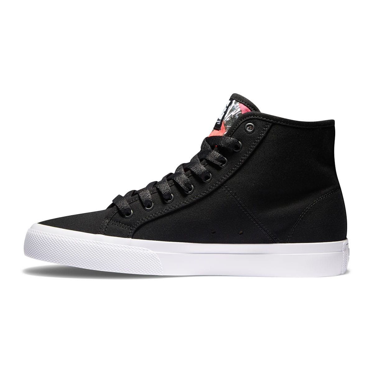 DC SHOES AW MANUAL HI BLACK/WHITE/RED 22SS-I