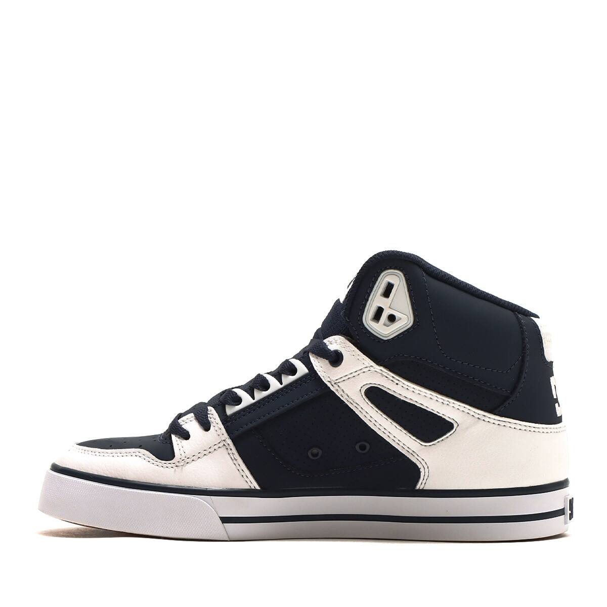 DC SHOES PURE HIGH-TOP WC DC NAVY/WHITE 22FW-Iの画像
