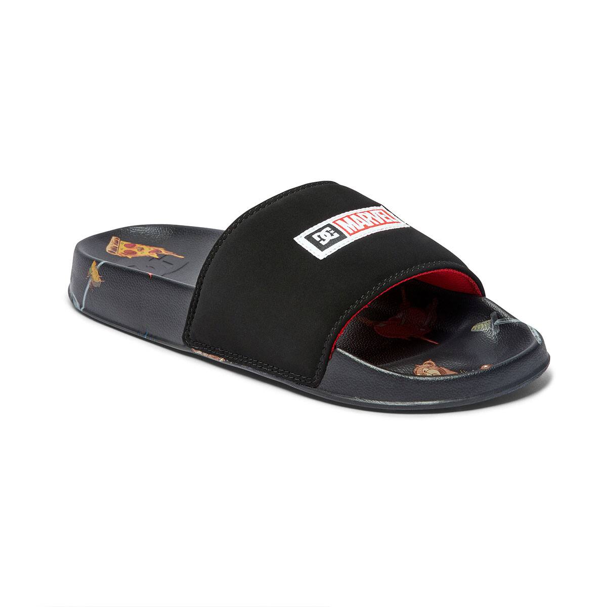 DC SHOES DP DC SLIDE BLACK PRINT 22FW-Iの画像