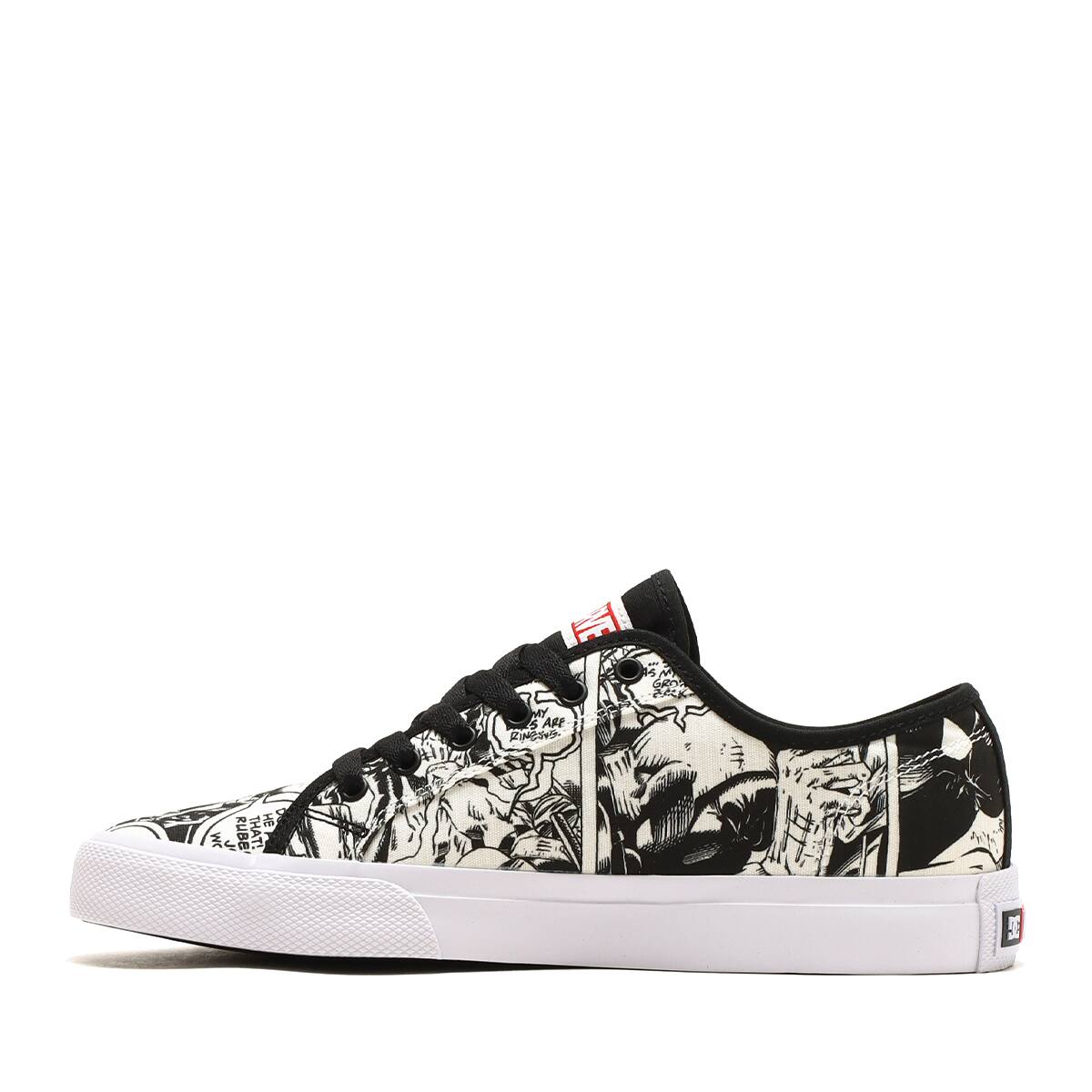 DC SHOES DP MANUAL BLACK/WHITE/RED 22FW-Iの画像