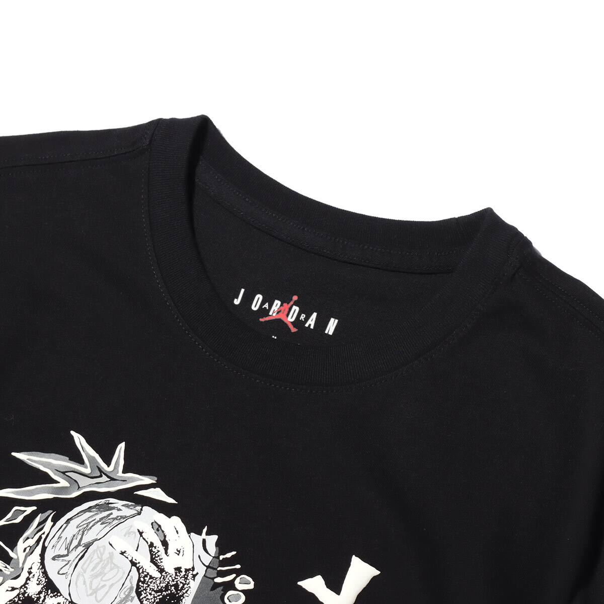 JORDAN BRAND AS M J VTG GFX SS CREW BLACK 21FA-Iの画像