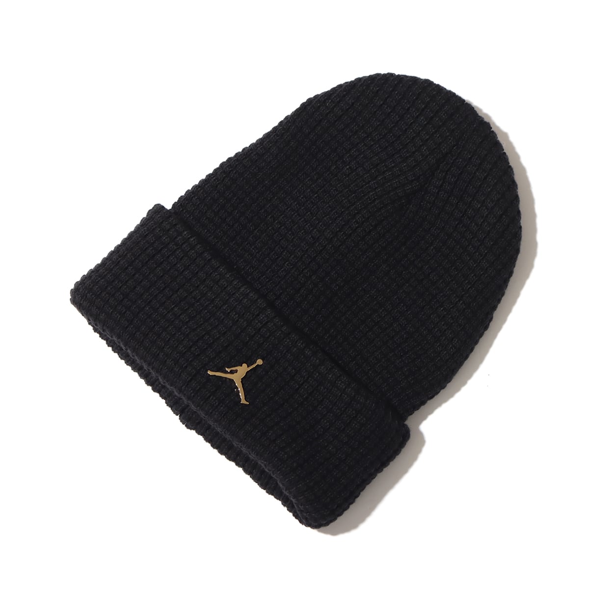 JORDAN BRAND JORDAN BEANIE UTILITY METAL JM BLACK/METALLIC GOLD 23SP-Iの画像