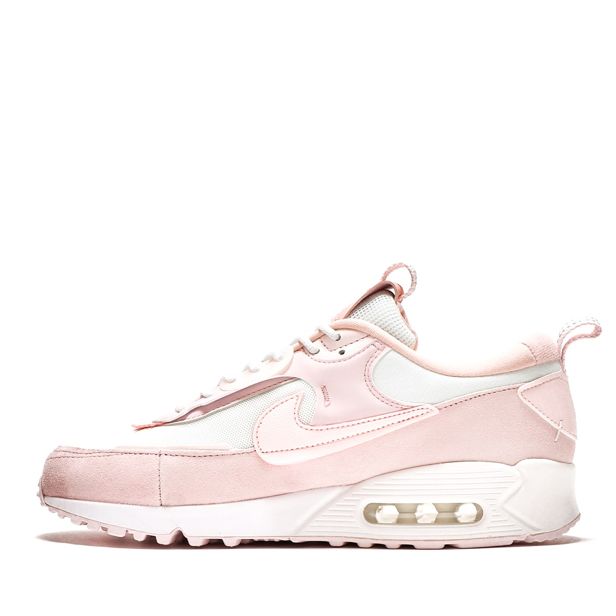 NIKE W AIR MAX 90 FUTURA SUMMIT WHITE/LIGHT SOFT PINK-BARELY ROSE