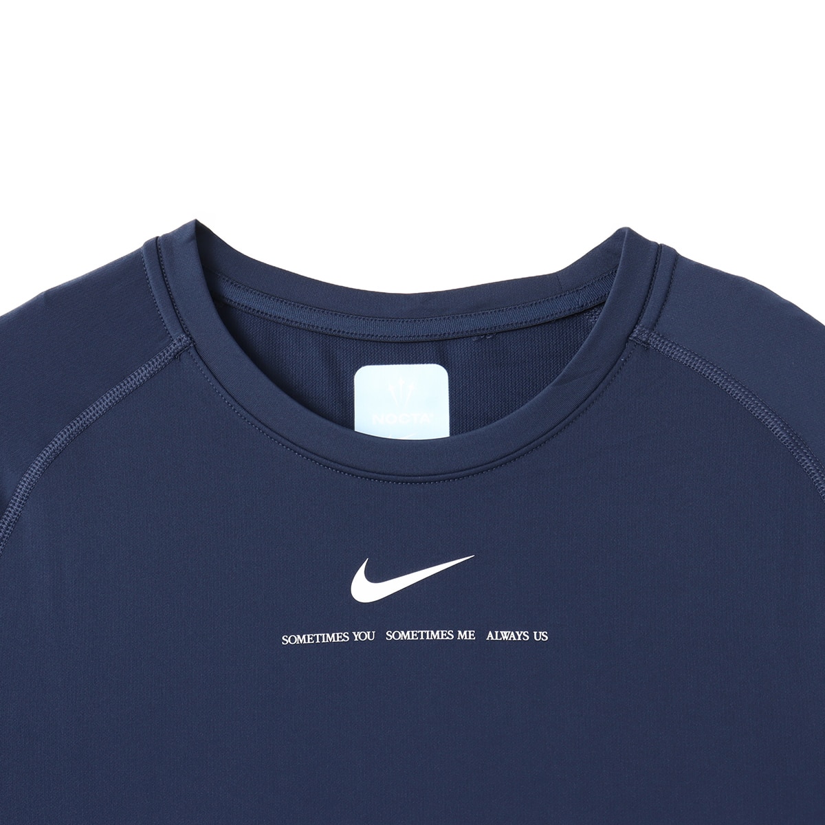NIKE M NRG NOCTA LS BL TOP COLLEGE NAVY/WHITE の画像