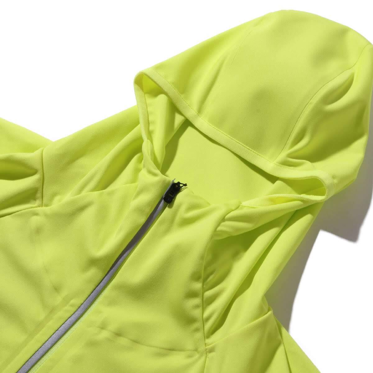 DESCENTE ALLTERRAIN WIND PROTEX HOODIE JACKET CARTREUSE YELLOW の画像